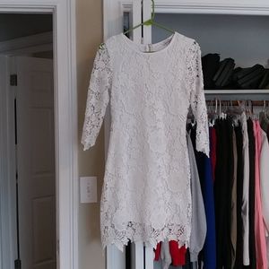 Long sleeve lace dress